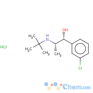 CAS No:292055-72-2 Benzenemethanol,3-chloro-a-[(1S)-1-[(1,1-dimethylethyl)amino]ethyl]-,(aR)-