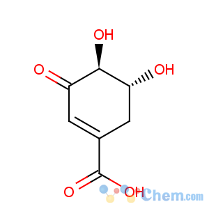 CAS No:2922-42-1 1-Cyclohexene-1-carboxylicacid, 4,5-dihydroxy-3-oxo-, (4S,5R)-