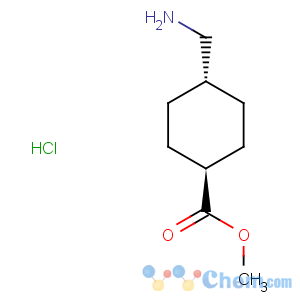 CAS No:29275-88-5 Cyclohexanecarboxylicacid, 4-(aminomethyl)-, methyl ester, hydrochloride (1:1), trans-