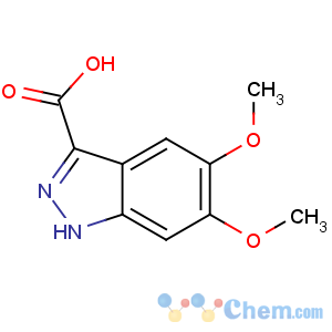 CAS No:29281-07-0 5,6-dimethoxy-1H-indazole-3-carboxylic acid