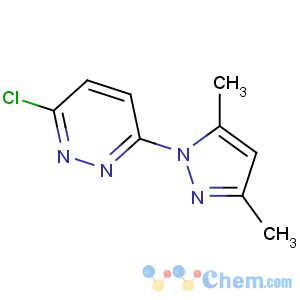 CAS No:29334-67-6 3-chloro-6-(3,5-dimethylpyrazol-1-yl)pyridazine