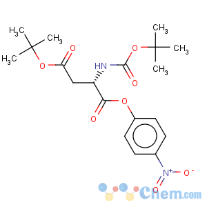 CAS No:29365-05-7 L-Asparticacid, N-[(1,1-dimethylethoxy)carbonyl]-, 4-(1,1-dimethylethyl)1-(4-nitrophenyl) ester