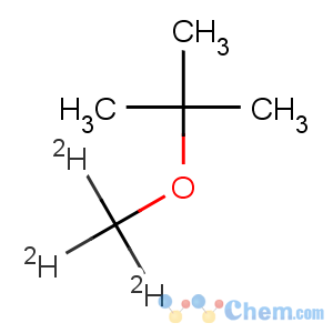 CAS No:29366-08-3 Propane,2-(methoxy-d3)-2-methyl-