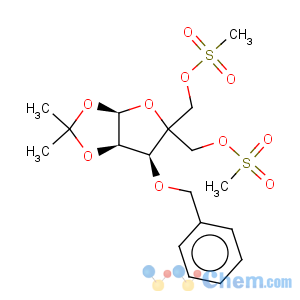 CAS No:293751-01-6 3-o-benzyl4-c-(methanesulfonyloxymethyl)-5-o-methanesulfonyl-1,2-o-isopropylidene-a-d-ribofuranose