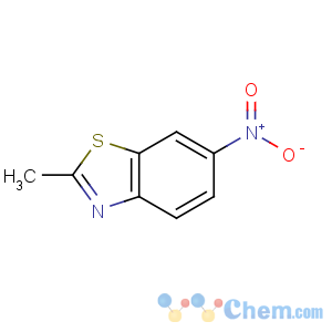 CAS No:2941-63-1 2-methyl-6-nitro-1,3-benzothiazole