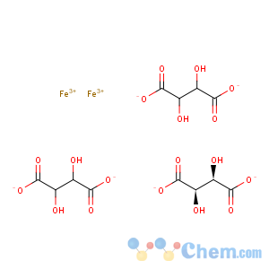 CAS No:2944-65-2 Butanedioic acid,2,3-dihydroxy- (2R,3R)-, iron(2+) salt (1:1)