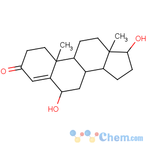 CAS No:2944-87-8 (6S,8R,9S,10R,13S,14S,17S)-6,17-dihydroxy-10,13-dimethyl-1,2,6,7,8,9,11,<br />12,14,15,16,17-dodecahydrocyclopenta[a]phenanthren-3-one