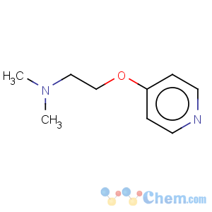 CAS No:29449-98-7 Ethanamine,N,N-dimethyl-2-(4-pyridinyloxy)-