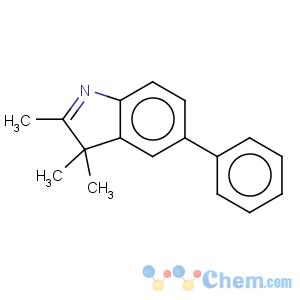 CAS No:294655-87-1 3H-Indole,2,3,3-trimethyl-5-phenyl-