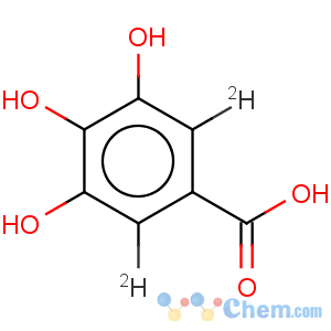 CAS No:294660-92-7 Benzoic-2,6-d2 acid,3,4,5-trihydroxy- (9CI)