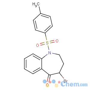 CAS No:29489-04-1 4-bromo-1-(4-methylphenyl)sulfonyl-3,4-dihydro-2H-1-benzazepin-5-one