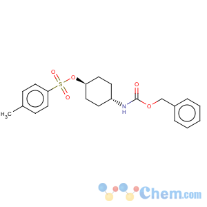 CAS No:29493-38-7 Carbamic acid,[trans-4-[[(4-methylphenyl)sulfonyl]oxy]cyclohexyl]-, phenylmethyl ester (9CI)