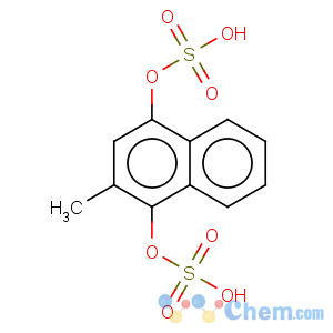 CAS No:29520-22-7 1,4-Naphthalenediol,2-methyl-, 1,4-bis(hydrogen sulfate)