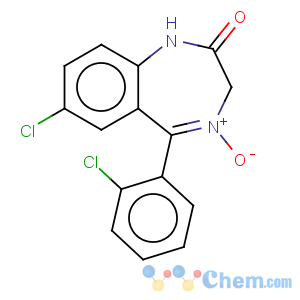 CAS No:2955-37-5 7-Chloro-2-oxo-5-(2-chlorophenyl)-1,4-benzodiazepine-4-oxide