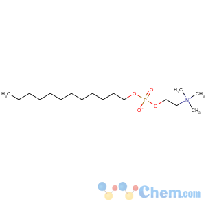 CAS No:29557-51-5 Ethanaminium,2-[[(dodecyloxy)hydroxyphosphinyl]oxy]-N,N,N-trimethyl-, inner salt