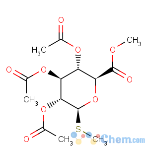 CAS No:29587-10-8 b-D-Glucopyranosiduronic acid,methyl 1-thio-, methyl ester, triacetate (9CI)