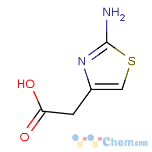 CAS No:29676-71-9 2-(2-amino-1,3-thiazol-4-yl)acetic acid