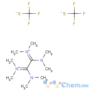 CAS No:296777-47-4 1,1,2,2-tetrakis(dimethylamino)ethane-1,2-bis(ylium) bis trifluoromethanethiolate