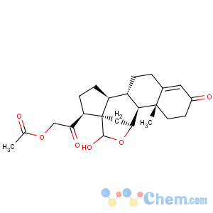 CAS No:297-91-6 Pregn-4-en-18-al,21-(acetyloxy)-11-hydroxy-3,20-dioxo-, (11b)-