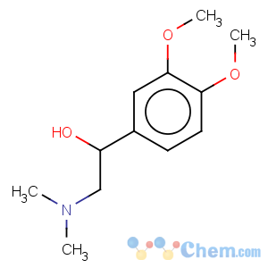 CAS No:2970-95-8 Benzenemethanol, a-[(dimethylamino)methyl]-3,4-dimethoxy-