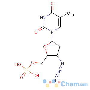 CAS No:29706-85-2 5'-Thymidylic acid,3'-azido-3'-deoxy-