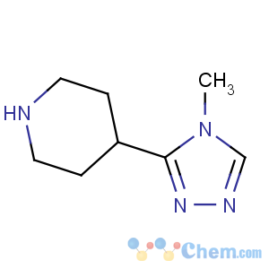 CAS No:297172-18-0 4-(4-methyl-1,2,4-triazol-3-yl)piperidine