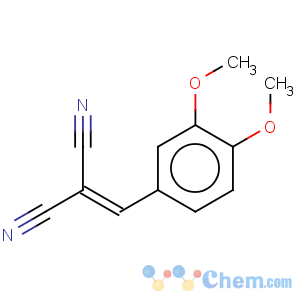 CAS No:2972-80-7 Propanedinitrile,2-[(3,4-dimethoxyphenyl)methylene]-