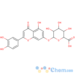 CAS No:29741-10-4 b-D-Glucopyranosiduronic acid,2-(3,4-dihydroxyphenyl)-5-hydroxy-4-oxo-4H-1-benzopyran-7-yl