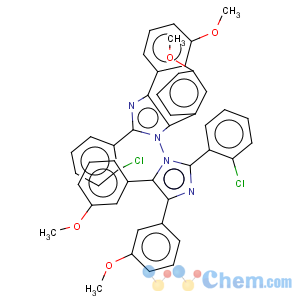 CAS No:29777-36-4 2,2'-bis(2-chlorophenyl)-4,4',5,5'-tetrakis(3-methoxyphenyl)-1,1'-bi-1h-imidazole