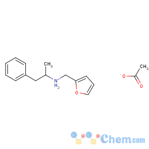 CAS No:2980-12-3 2-furylmethyl-(1-phenylpropan-2-yl)azanium acetate