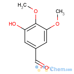 CAS No:29865-90-5 3-hydroxy-4,5-dimethoxybenzaldehyde
