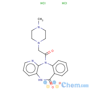 CAS No:29868-97-1 Pirenzepine hydrochloride