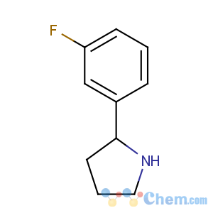 CAS No:298690-72-9 2-(3-fluorophenyl)pyrrolidine