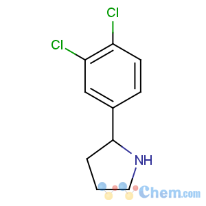 CAS No:298690-82-1 2-(3,4-dichlorophenyl)pyrrolidine