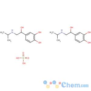 CAS No:299-95-6 4-[1-hydroxy-2-(propan-2-ylamino)ethyl]benzene-1,2-diol