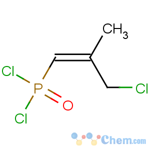 CAS No:29914-04-3 3-chloro-2-methylprop-1-enylphosphonic dichloride