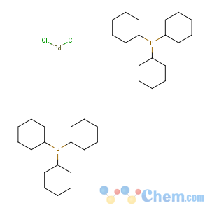 CAS No:29934-17-6 Dichlorobis(tricyclohexylphosphine)palladium(II)