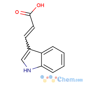 CAS No:29953-71-7 (E)-3-(1H-indol-3-yl)prop-2-enoic acid