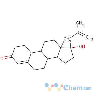 CAS No:30010-20-9 (8R,9S,10R,13S,14S,17R)-17-hydroxy-13-methyl-17-(2-methylprop-2-enyl)-1,<br />2,6,7,8,9,10,11,12,14,15,16-dodecahydrocyclopenta[a]phenanthren-3-one