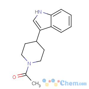 CAS No:30030-83-2 1-[4-(1H-indol-3-yl)piperidin-1-yl]ethanone