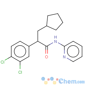 CAS No:300353-42-8 Benzeneacetamide,3,4-dichloro-a-(cyclopentylmethyl)-N-2-pyridinyl-