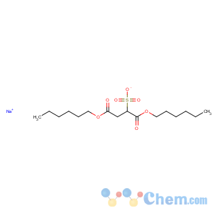 CAS No:3006-15-3 Butanedioic acid,2-sulfo-, 1,4-dihexyl ester, sodium salt (1:1)