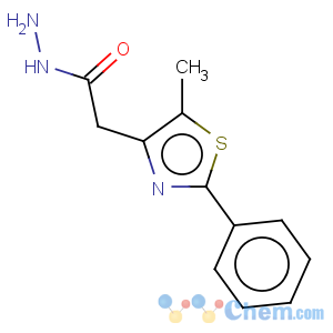 CAS No:300664-52-2 4-Thiazoleacetic acid,5-methyl-2-phenyl-, hydrazide