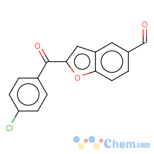 CAS No:300664-78-2 5-Benzofurancarboxaldehyde,2-(4-chlorobenzoyl)-
