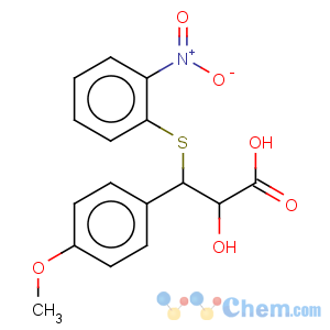 CAS No:30067-06-2 Benzenepropanoic acid, a-hydroxy-4-methoxy-b-[(2-nitrophenyl)thio]-