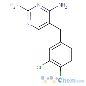 CAS No:30077-58-8 5-[(3,4-dichlorophenyl)methyl]pyrimidine-2,4-diamine