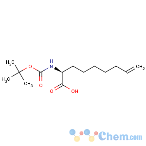 CAS No:300831-21-4 8-nonenoic acid, 2-[[(1,1-dimethylethoxy)carbonyl]amino]-, (2s)-