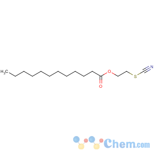 CAS No:301-11-1 Dodecanoic acid,2-thiocyanatoethyl ester