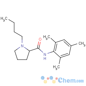 CAS No:30103-44-7 1-butyl-N-(2,4,6-trimethylphenyl)pyrrolidine-2-carboxamide