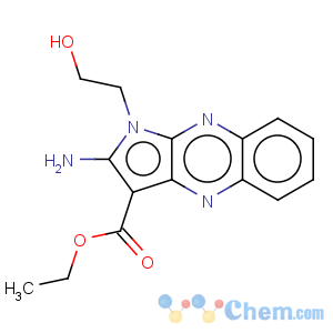 CAS No:30119-32-5 1H-Pyrrolo[2,3-b]quinoxaline-3-carboxylicacid, 2-amino-1-(2-hydroxyethyl)-, ethyl ester